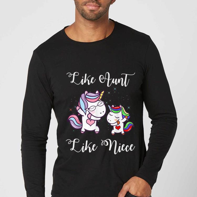 afa0e2ac pretty like aunt like niece dabbing unicorn shirt 4 - Pretty Like Aunt Like Niece Dabbing Unicorn shirt
