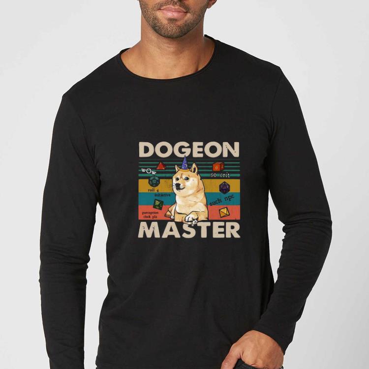 cb2b861b hot vintage shiba inu dogeon master shirt 4 - Hot Vintage Shiba Inu Dogeon Master shirt