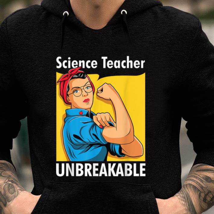 Awesome Science Teacher Unbreakable Back To School shirt