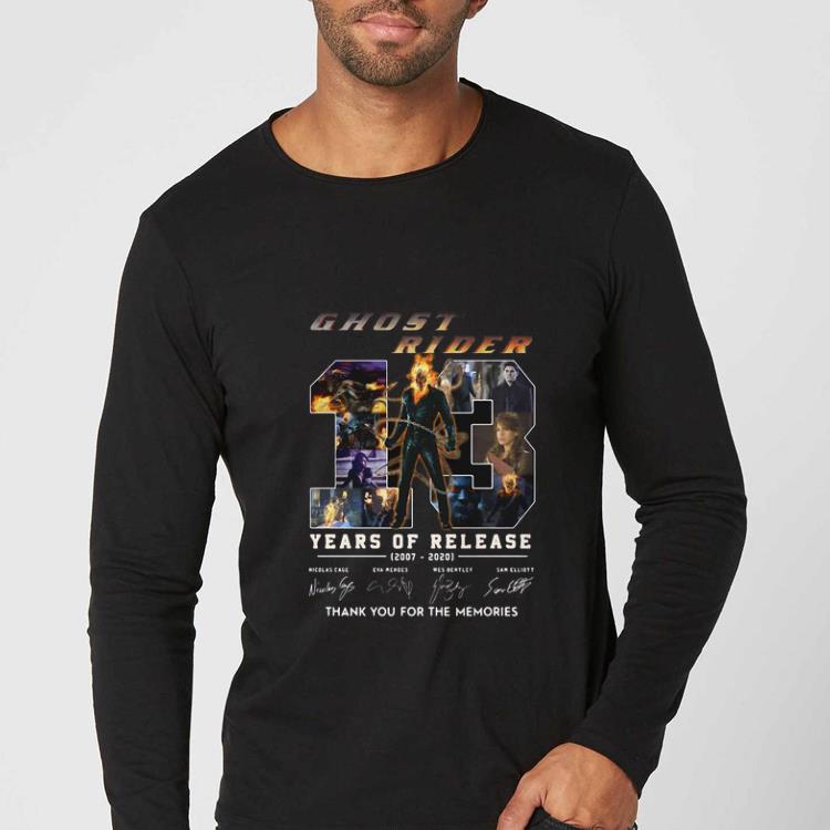 cf4ad87e top ghost rider film 13 years of release 2007 2020 signatures shirt 4 - Top Ghost Rider film 13 Years Of Release 2007-2020 Signatures shirt