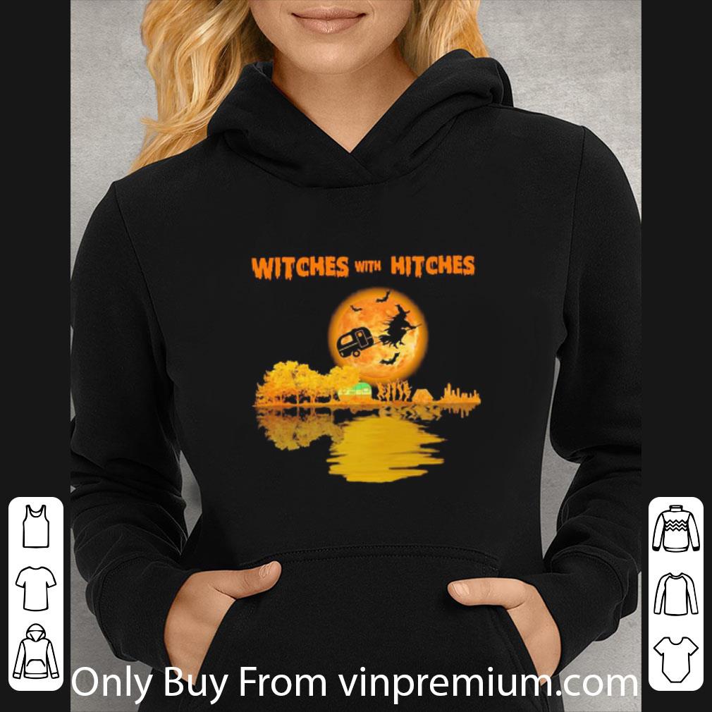 02889cd3 pretty witches with hitches halloween shirt 4 - Pretty Witches With Hitches Halloween shirt