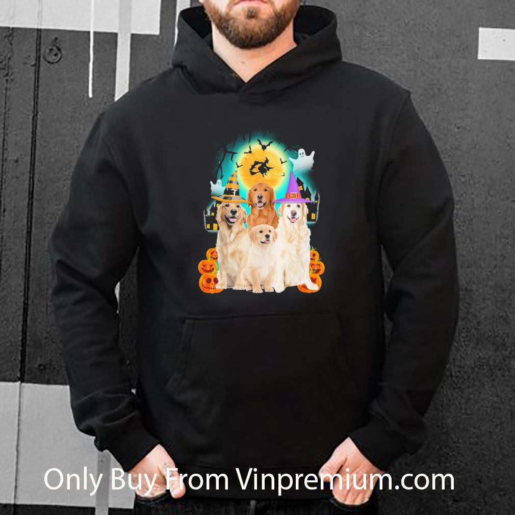 253e3bc6 nice golden retriever halloween dog lover shirt 4 - Nice Golden Retriever Halloween Dog Lover shirt