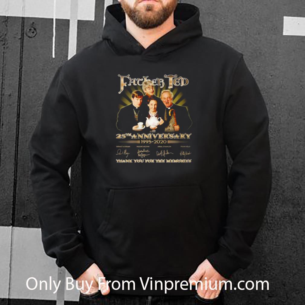 Nice Father Ted Thank You For The Memories 25th Anniversary Signature shirt 56af77d6 nice father ted thank you for the memories 25th anniversary signature shirt 4 - Nice Father Ted Thank You For The Memories 25th Anniversary Signature shirt