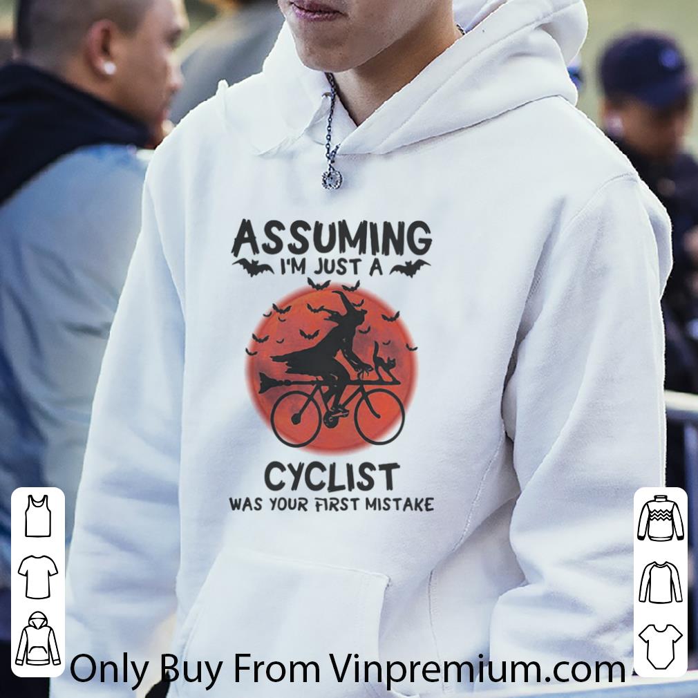 668146cf original halloween assuming i m just a cyclist was your first mistake shirt 4 - Original Halloween Assuming I’m Just A Cyclist Was Your First Mistake shirt
