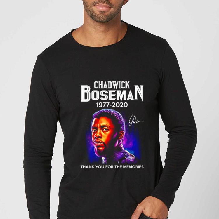 Great Chadwick Boseman 1977 2020 Thank You For The Memories shirt 9213ecc2 great chadwick boseman 1977 2020 thank you for the memories shirt 4 - Great Chadwick Boseman 1977 2020 Thank You For The Memories shirt