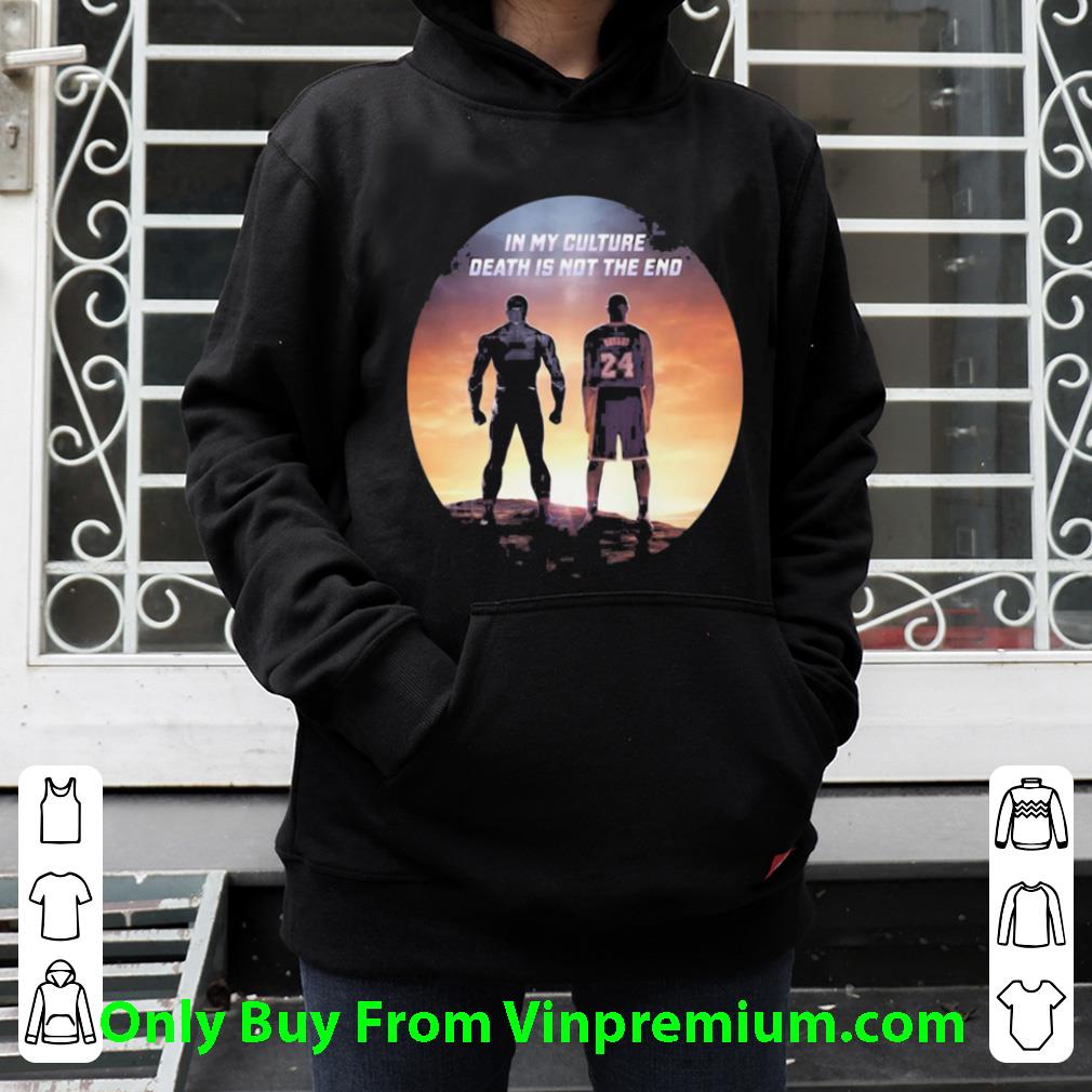 985f2f43 great black panther rip chadwick kobe bryant in my culture death is not the end sunset shirt 4 - Great Black Panther Rip Chadwick Kobe Bryant In My Culture Death Is Not The End Sunset shirt
