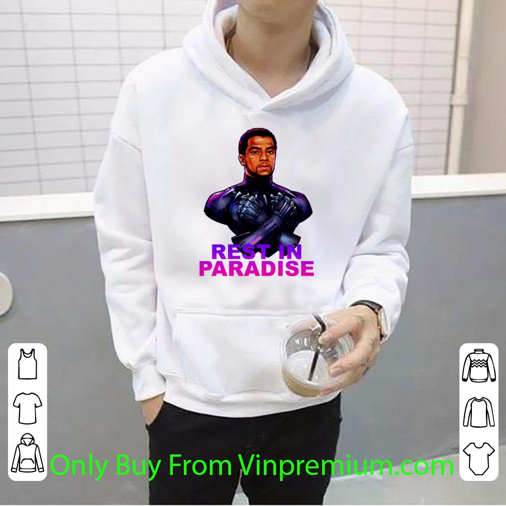 99e3f96e original rip chadwick boseman black panther rest in paradise shirt 4 - Original RIP Chadwick Boseman Black Panther Rest In Paradise shirt