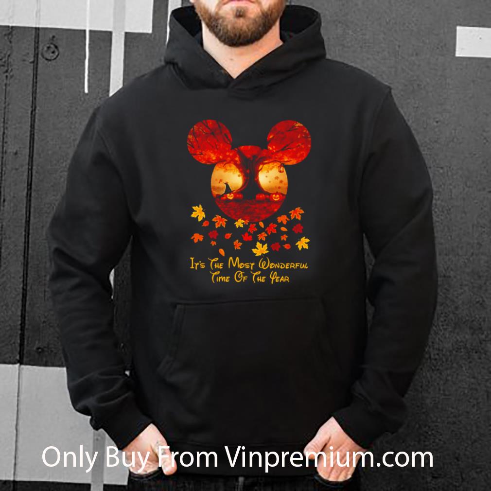 9d02e813 pretty autumn mickey mouse it s the most wonderful time of the year shirt 4 - Pretty Autumn Mickey Mouse It’s The Most Wonderful Time Of The Year shirt