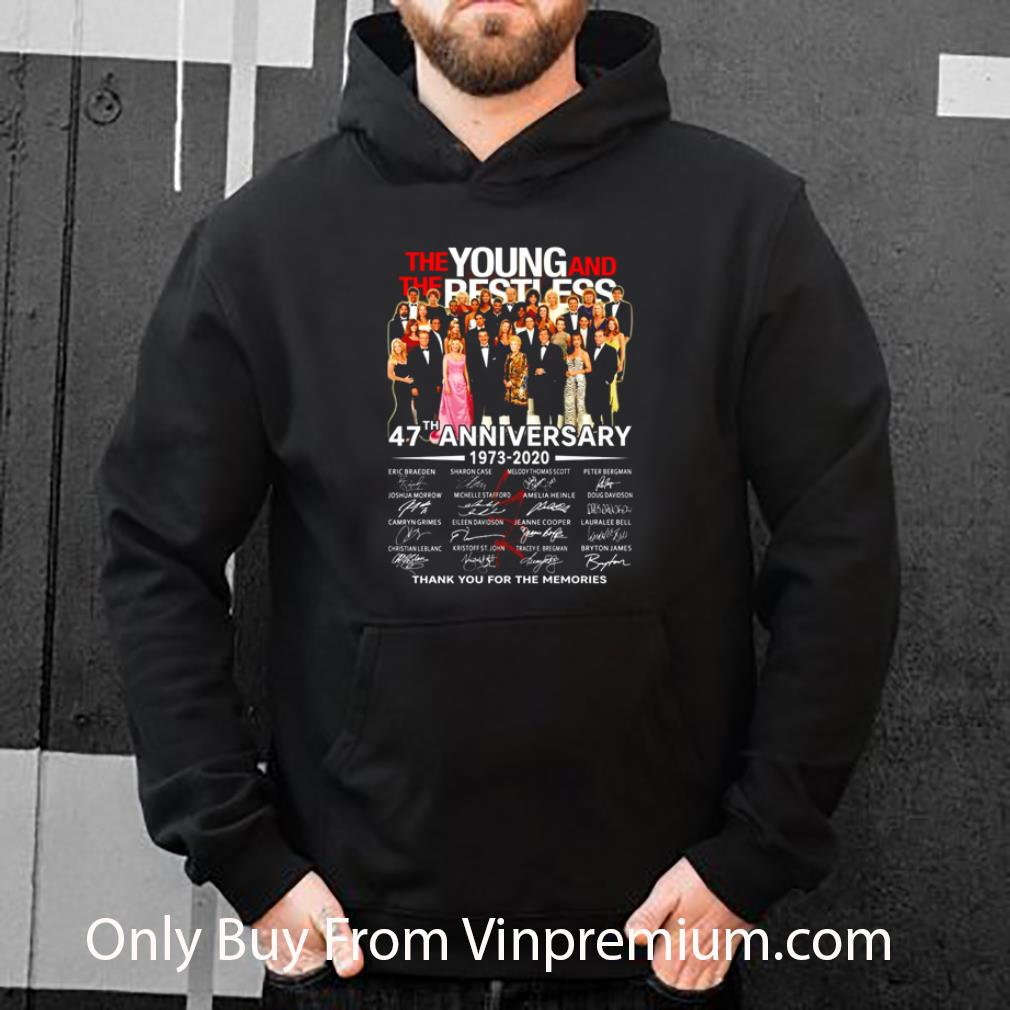 Original The Young And The Restless 47th Anniversary 1973 2020 Thank You For The Memories shirt a87da7cf original the young and the restless 47th anniversary 1973 2020 thank you for the memories shirt 4 - Original The Young And The Restless 47th Anniversary 1973 2020 Thank You For The Memories shirt