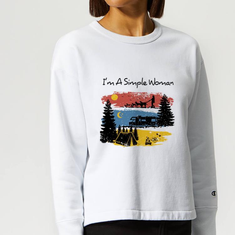 Top I Am A Simple Woman I Like Camping shirt dff78903 top i am a simple woman i like camping shirt 4 - Top I Am A Simple Woman I Like Camping shirt