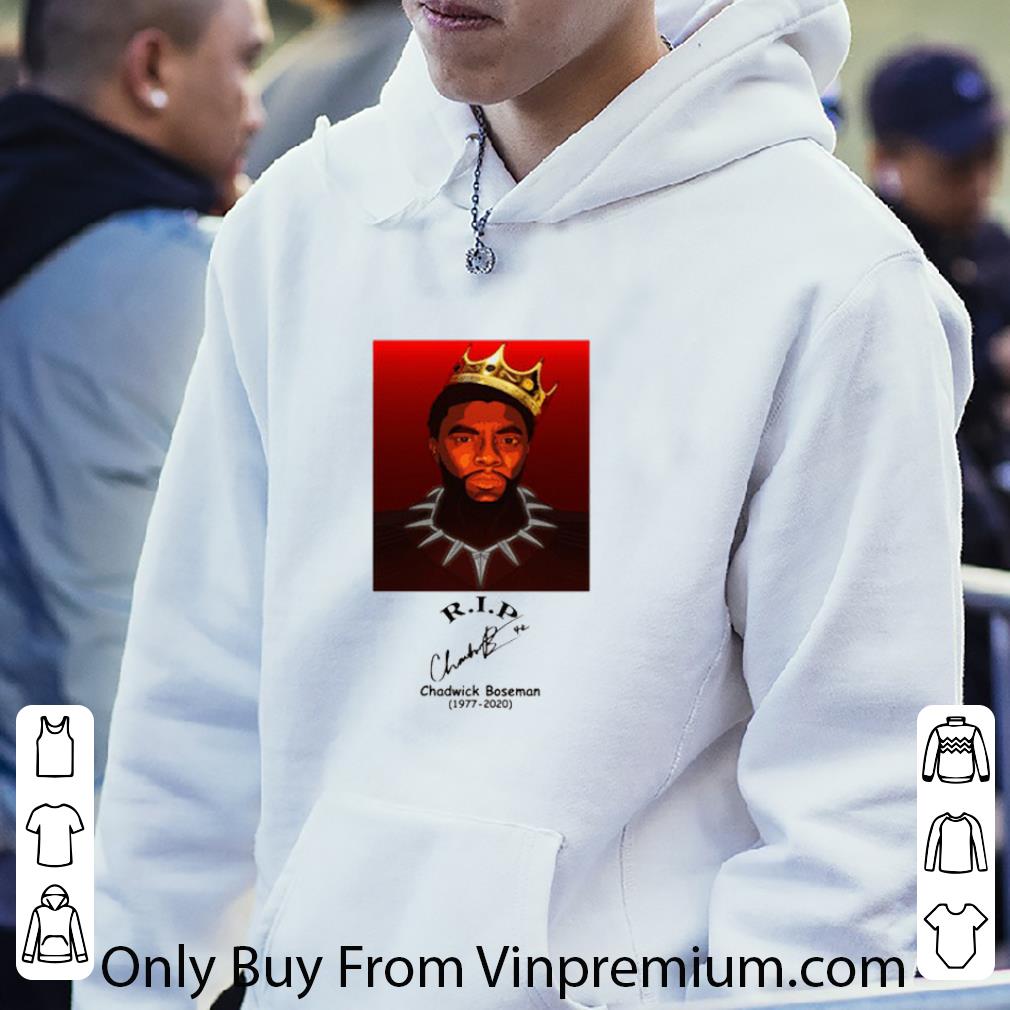 ef060744 premium r i p wakanda king t challa black panther chadwick boseman signature shirt 4 - Premium R.i.p Wakanda King T'challa Black Panther Chadwick Boseman Signature shirt