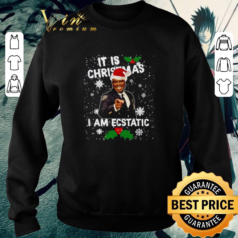 067b480f premium captain raymond holt it is christmas i am ecstatic sweater 4 - Premium Captain Raymond Holt It is Christmas I am Ecstatic sweater