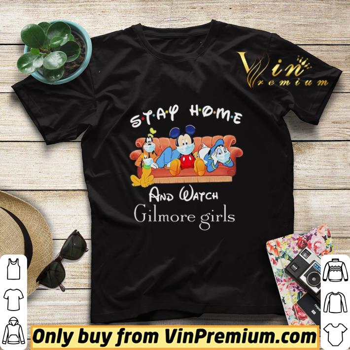 Pretty Mickey mouse and friends mask stay home and watch gilmore girls shirt sweater 0b223cb6 pretty mickey mouse and friends mask stay home and watch gilmore girls shirt sweater 4 - Pretty Mickey mouse and friends mask stay home and watch gilmore girls shirt sweater