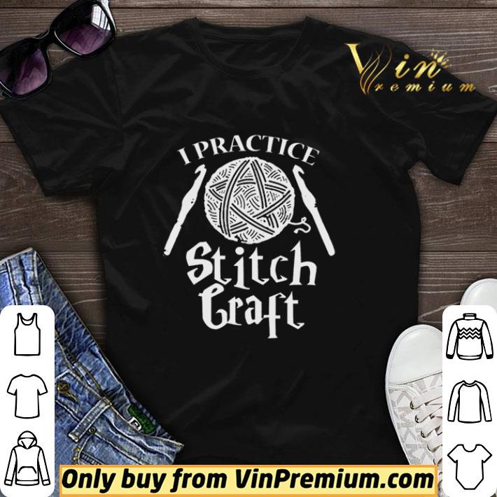 Awesome I practice Stitch craft shirt sweater