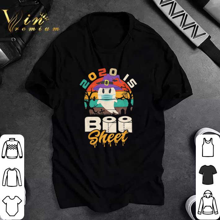 Original Halloween Boo Witch Face Mask 2020 Is Boo Sheet tshirt