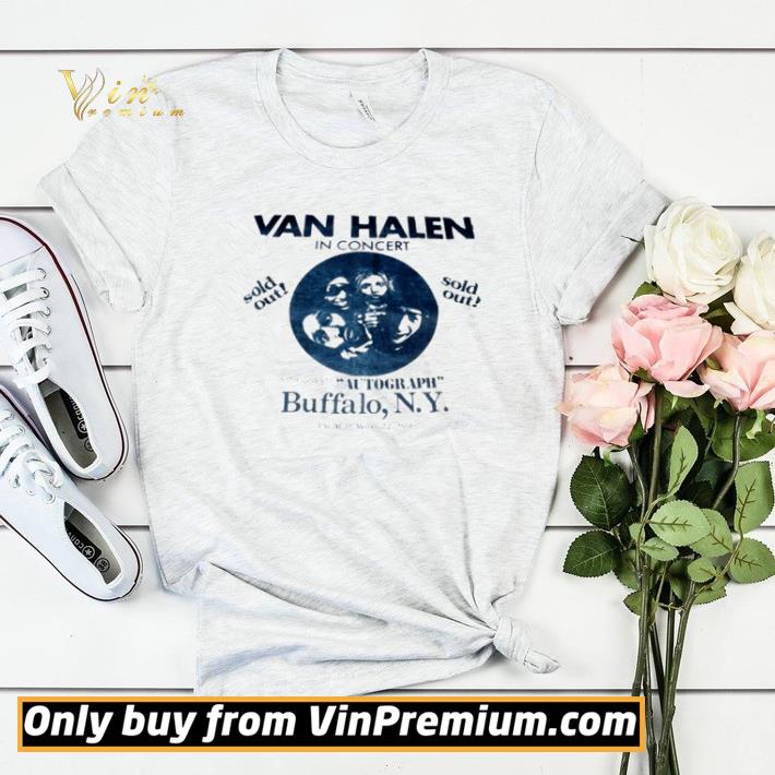 30be083a van halen in concert with guest autograph buffalo shirt sweater 4 - Van Halen in concert with guest autograph buffalo shirt sweater