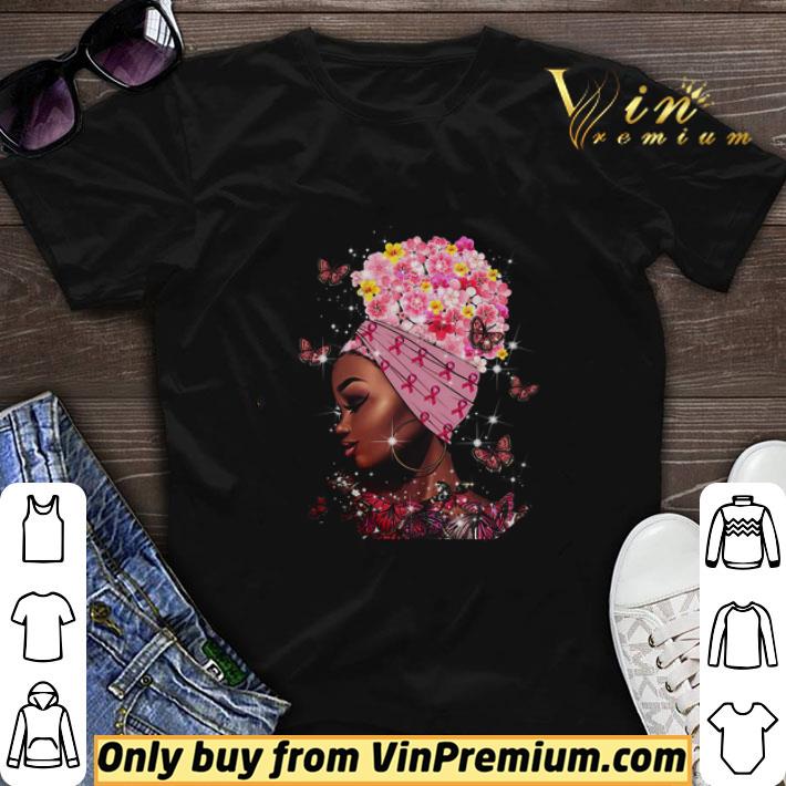 Black Woman Breast Cancer Awareness shirt sweater