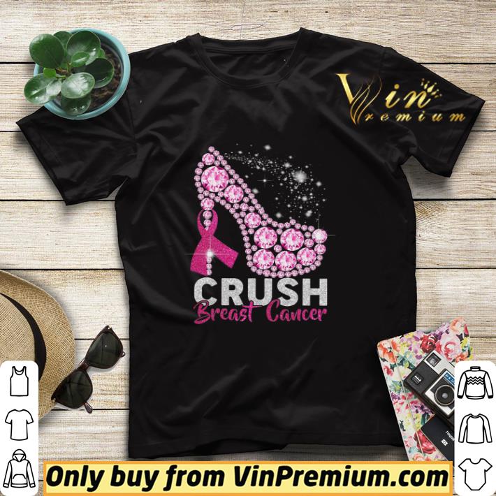 39e12334 crush breast cancer awareness shirt sweater 4 - Crush Breast Cancer Awareness shirt sweater