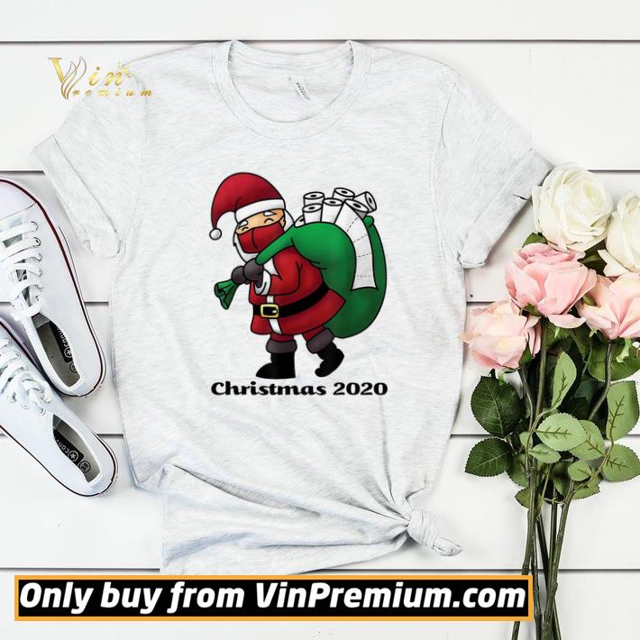 Santa with Face Mask and Toilet Paper Funny Christmas 2020 shirt sweater 3d3ab7f0 santa with face mask and toilet paper funny christmas 2020 shirt sweater 4 - Santa with Face Mask and Toilet Paper Funny Christmas 2020 shirt sweater
