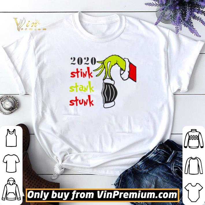 2020 stink stank stunk Grinch Christmas shirt sweater