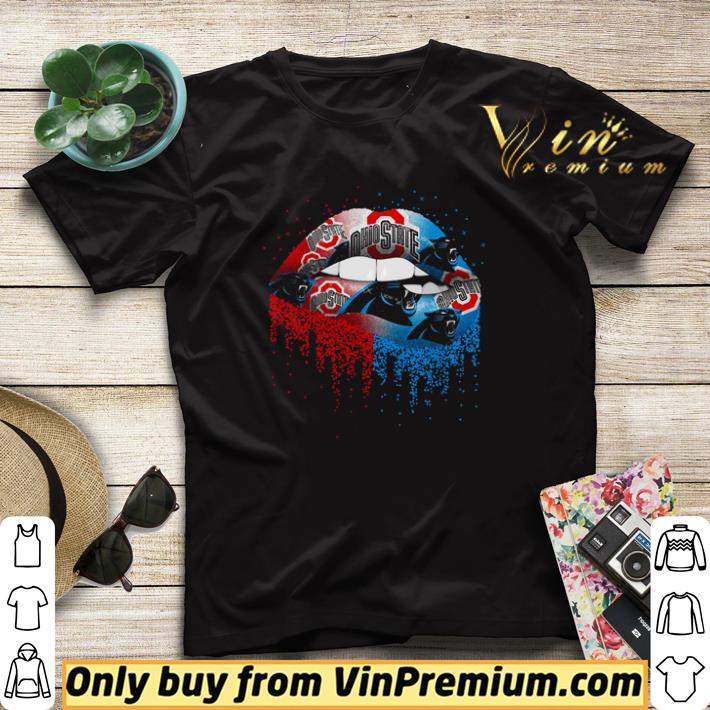 5d636c84 nice ohio state buckeyes and carolina panthers lips shirt sweater 4 - Nice Ohio State Buckeyes and Carolina Panthers lips shirt sweater