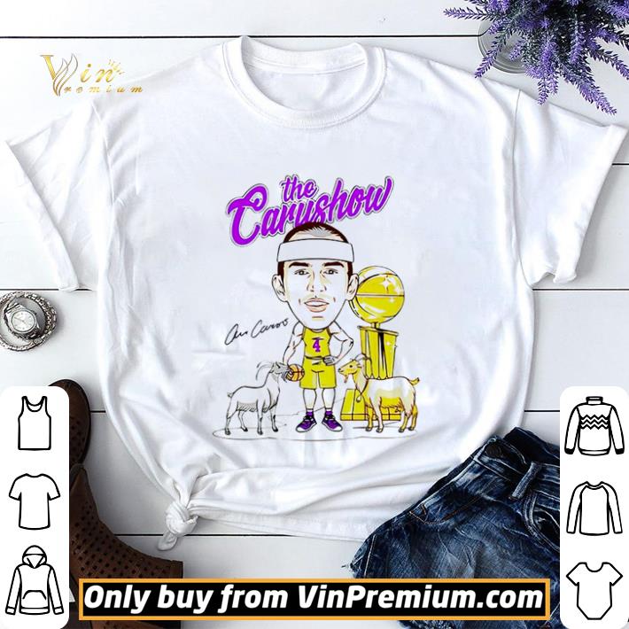 Alex Caruso the Carushow goat shirt sweater