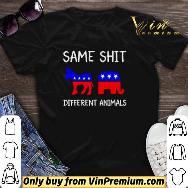 Awesome Trump and Biden same shit different animals shirt sweater