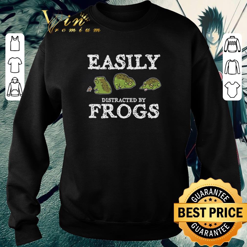 Official Easily distracted by frogs shirt 746da256 official easily distracted by frogs shirt 4 - Official Easily distracted by frogs shirt