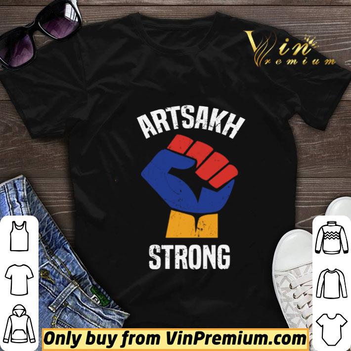 Artsakh Strong Defend Protect Republic Armenia Flag shirt sweater