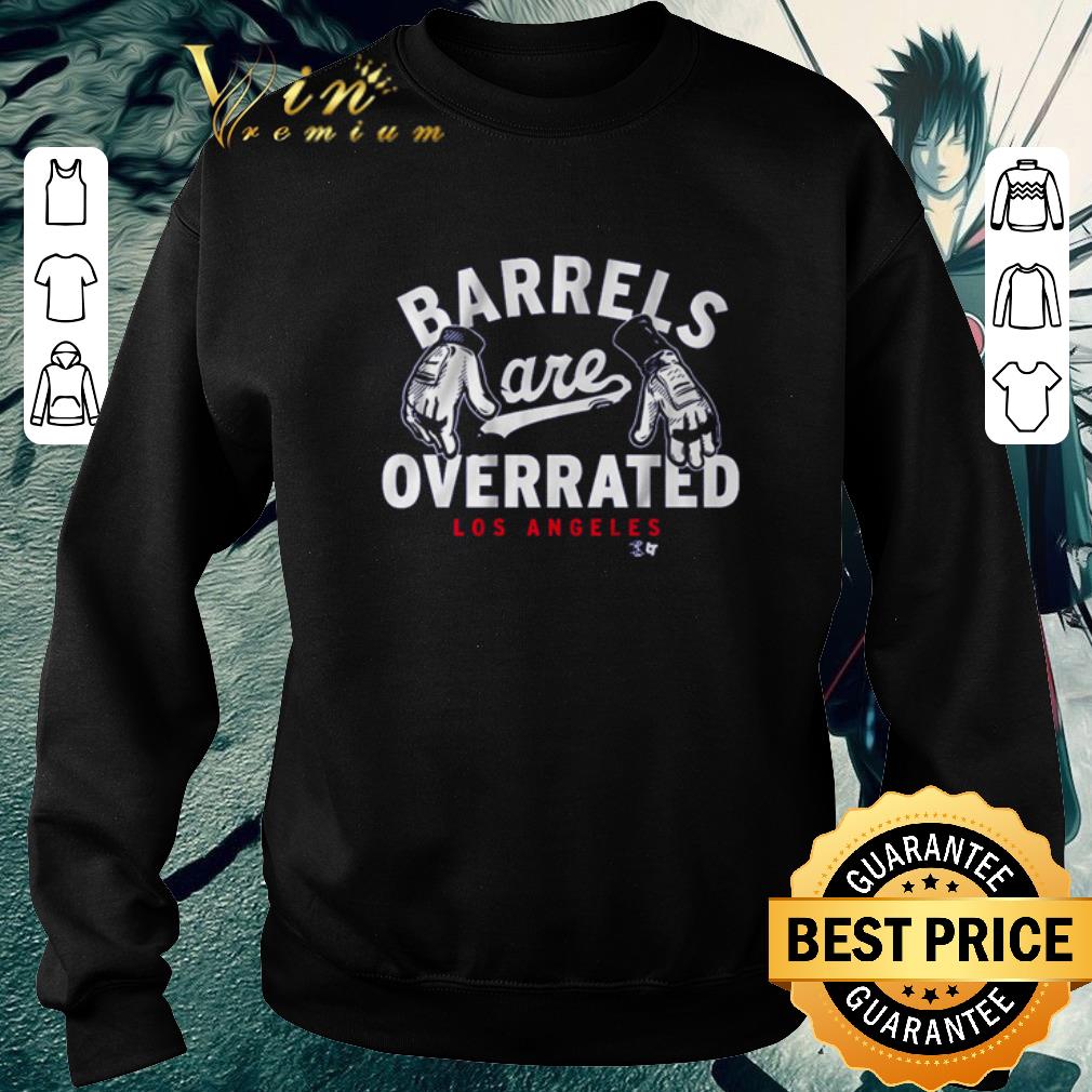Official Barrels are overrated Los Angeles shirt a291d542 official barrels are overrated los angeles shirt 4 - Official Barrels are overrated Los Angeles shirt