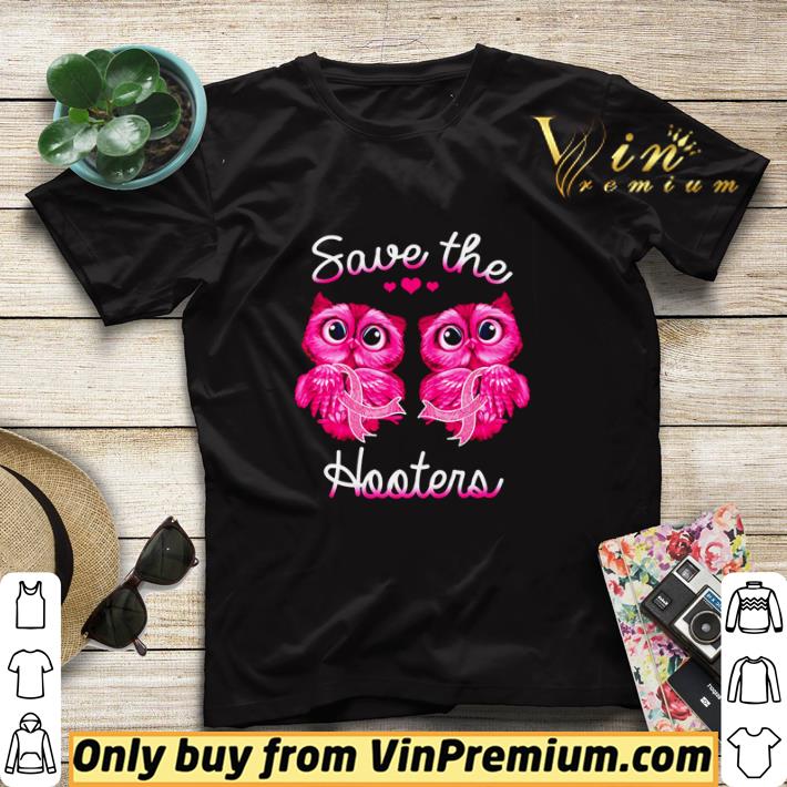 Breast Cancer Owl save the hooters shirt sweater b1789e1b breast cancer owl save the hooters shirt sweater 4 - Breast Cancer Owl save the hooters shirt sweater