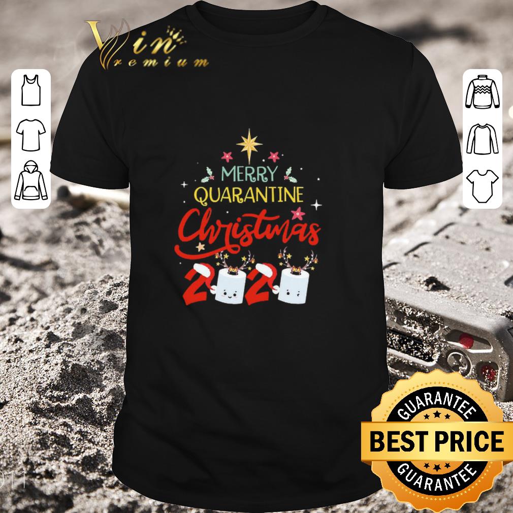 Pretty Merry Quarantine Christmas 2020 shirt