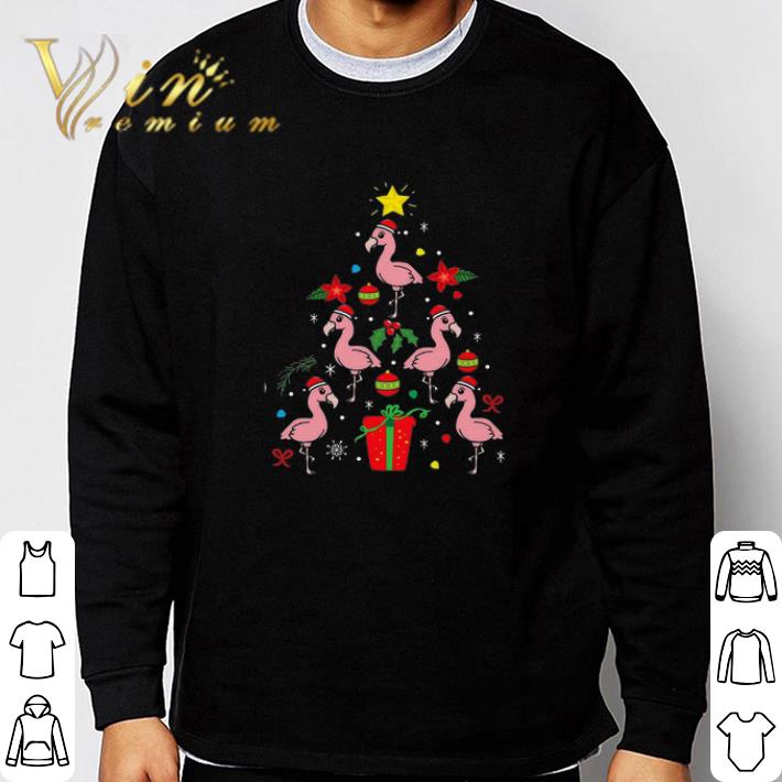 c9f5d815 top flamingo christmas ornament tree tshirt 4 - Top Flamingo Christmas Ornament Tree tshirt