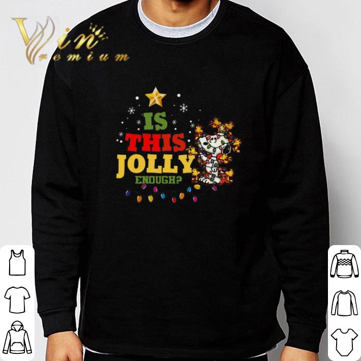 Original Snoopy Light Is This Jolly Enough Merry Christmas tshirt d31549d8 original snoopy light is this jolly enough merry christmas tshirt 4 - Original Snoopy Light Is This Jolly Enough Merry Christmas tshirt