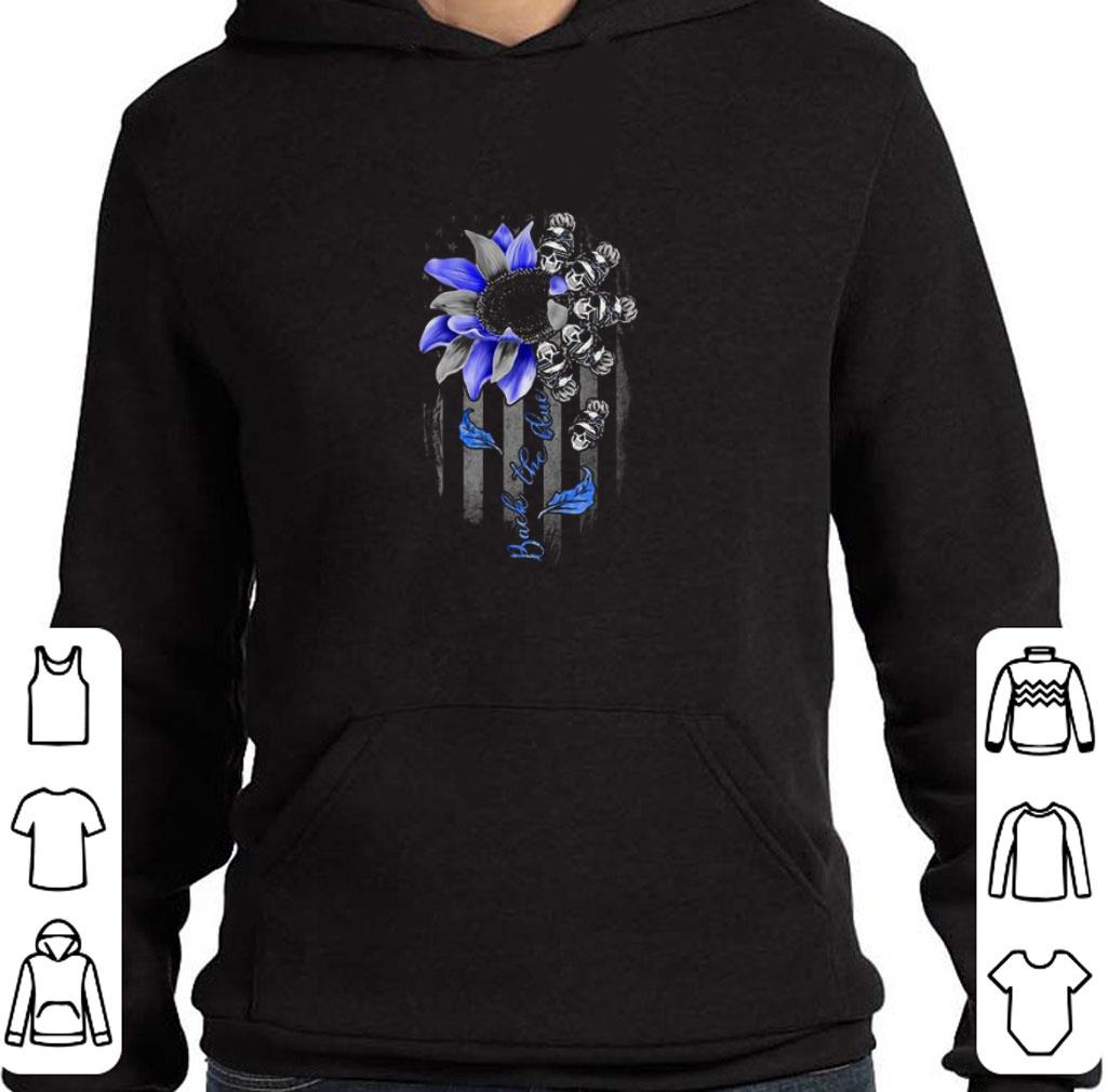 Awesome Back The Blue Sunflower Skull Girl American Flag shirt d9c5aabb awesome back the blue sunflower skull girl american flag shirt 4 - Awesome Back The Blue Sunflower Skull Girl American Flag shirt