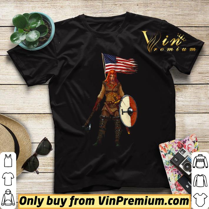 Top Viking Lady American Flag shirt sweater de6499b6 top viking lady american flag shirt sweater 4 - Top Viking Lady American Flag shirt sweater