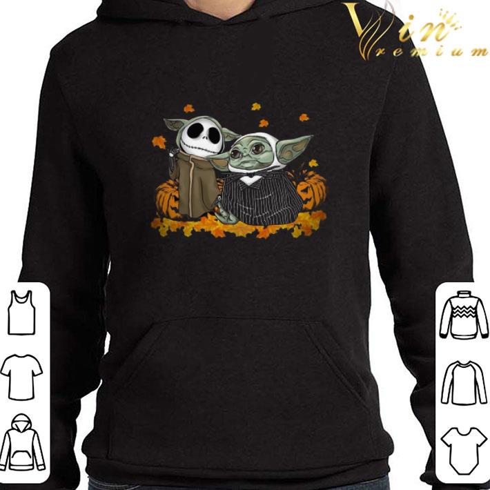 ec8996dc baby jack skellington and baby yoda halloween shirt 4 - Baby Jack Skellington and Baby Yoda Halloween shirt