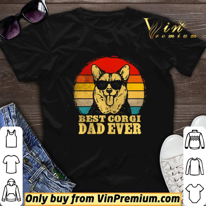 Best Corgi Dad ever vintage shirt sweater