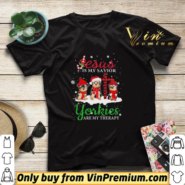 Jesus Is My Savior Yorkies Are My Therapy Christmas shirt sweater 183d6120 jesus is my savior yorkies are my therapy christmas shirt sweater 4 - Jesus Is My Savior Yorkies Are My Therapy Christmas shirt sweater