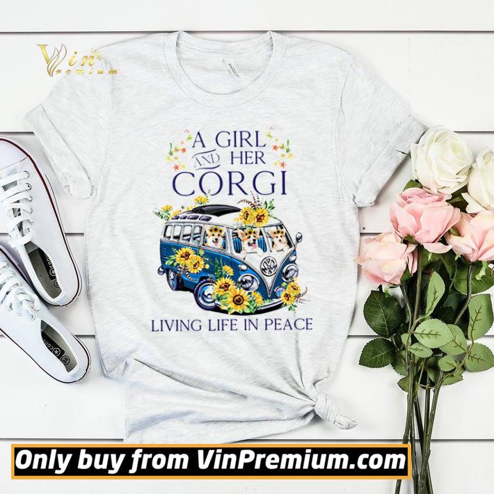 415c495c a girl and her corgi living life in peace shirt sweater 4 - A Girl And Her Corgi Living Life In Peace shirt sweater