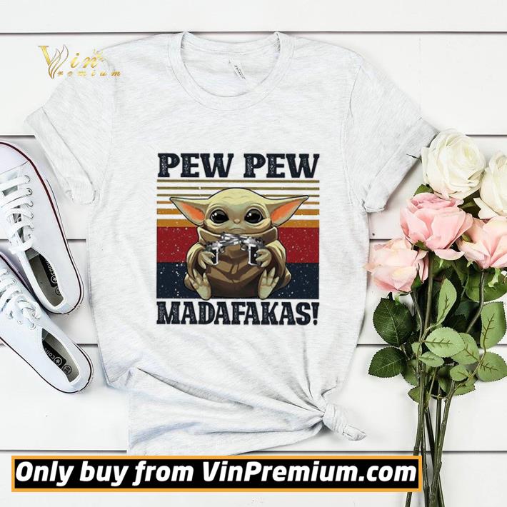 7c5c758f baby yoda pew pew madafakas vintage shirt sweater 4 - Baby Yoda Pew Pew Madafakas Vintage shirt sweater