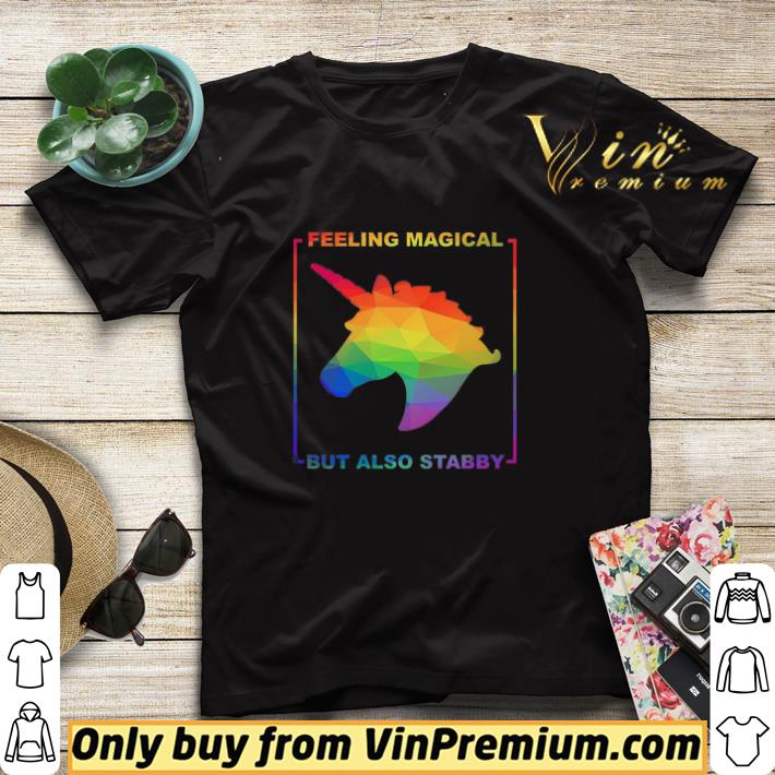 7e9f1f69 head unicorn feeling magical but also stabby shirt sweater 4 - Head Unicorn Feeling Magical But Also Stabby shirt sweater