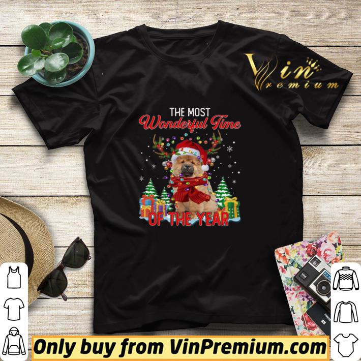 Chow Chow Reindeer Christmas The Most Wonderful Of The Year shirt sweater 8b44a5d8 chow chow reindeer christmas the most wonderful of the year shirt sweater 4 - Chow Chow Reindeer Christmas The Most Wonderful Of The Year shirt sweater