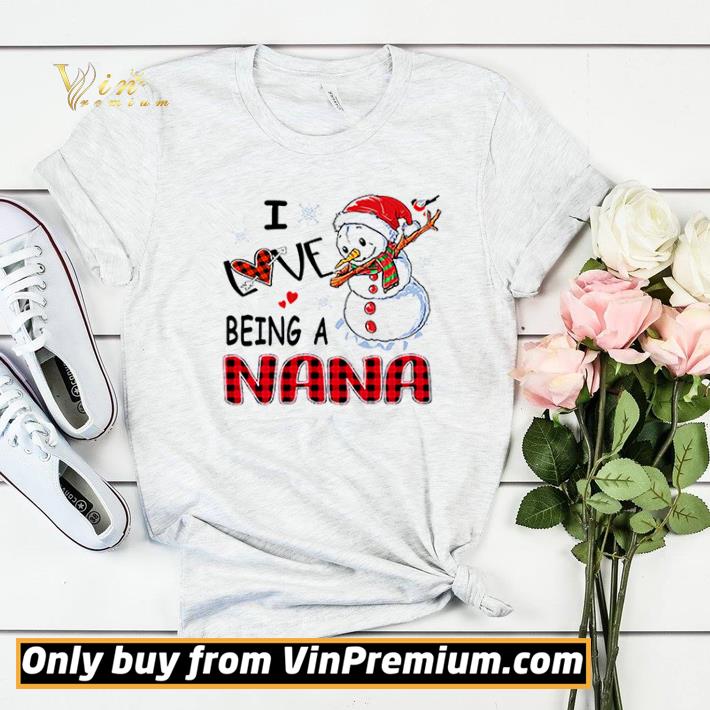 9eb62994 i love being a nana christmas snow shirt sweater 4 - I love being a nana Christmas snow shirt sweater