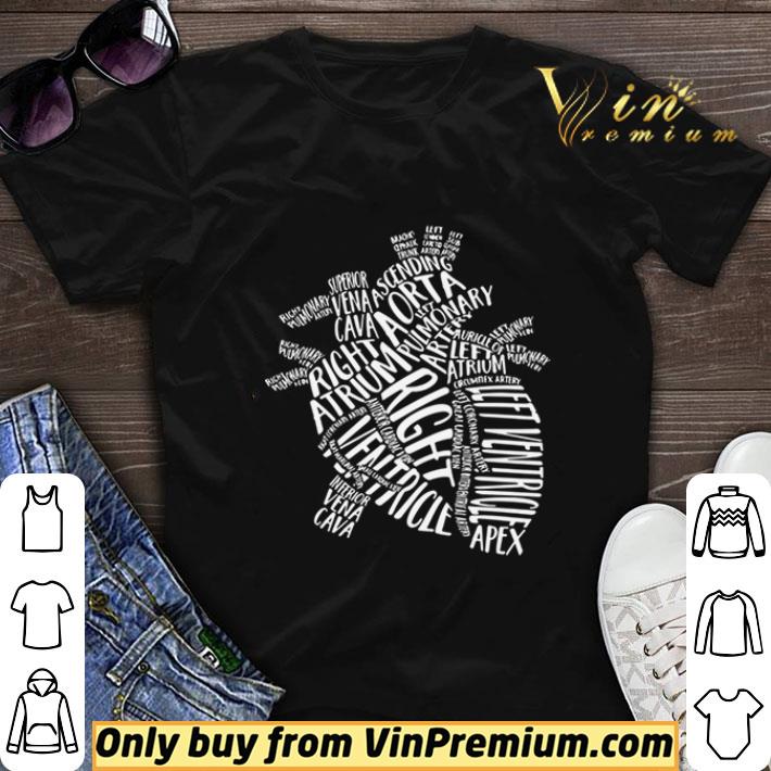 Anatomical Heart Medical Parts Of Heart Anatomy Gift Essential shirt sweater