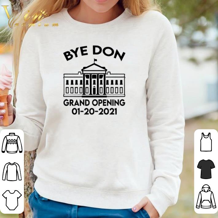 e54537ac nice white house byedon grand opening 1 20 2021 shirt sweater 4 - Nice White House byedon grand opening 1 20 2021 shirt sweater