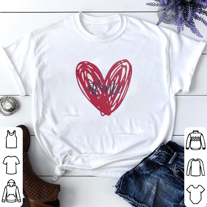 Original Atlanta Braves heart Chiffon shirt sweater 13b61321 original atlanta braves heart chiffon shirt sweater 4 - Original Atlanta Braves heart Chiffon shirt sweater
