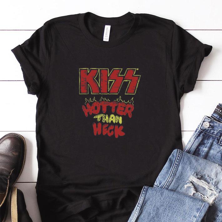 Original Kids Kiss Hotter Than Heck tshirt sweater