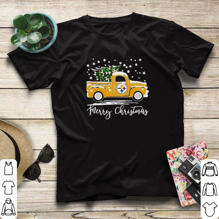 16cad6fd top pickup truck pittsburgh steelers merry christmas tree shirt sweater 4 - Top Pickup Truck Pittsburgh Steelers Merry Christmas Tree shirt sweater