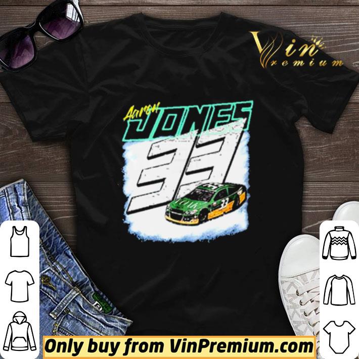 Aaron jones packers 33 car shirt sweater